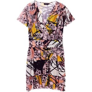 Desigual, Kleedjes, Dames, Veelkleurig, XS, Polyester, Kleedjes