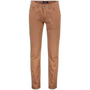 Gardeur, Bruine Slim Fit Jeans Bruin, Heren, Maat:W38 L32