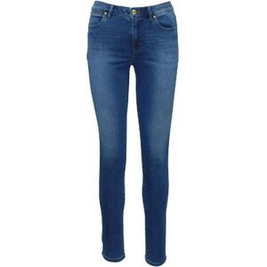 Michael Kors Pre-owned, Pre-owned, Dames, Blauw, S, Denim, Pre-eigenaar denim jeans