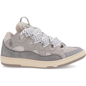 Lanvin, Grijze Sneakers voor Heren Grijs, Heren, Maat:42 EU