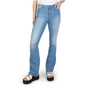 Armani Exchange, Jeans, Dames, Blauw, W25, Katoen, Flared Jeans