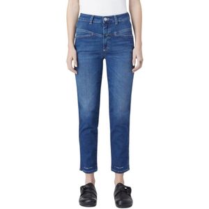 Closed, Straight Jeans Blauw, Dames, Maat:XS/S