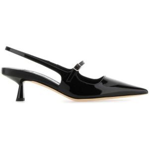 Jimmy Choo, Zwarte leren Didi pumps Zwart, Dames, Maat:40 EU