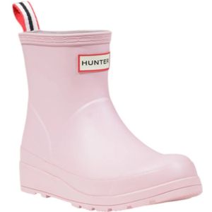 Hunter, Schoenen, Dames, Roze, 39 EU, Polyester, Korte laars Herfst/Winter Collectie Vrouwen