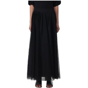 Fabiana Filippi, Rokken, Dames, Zwart, S, Maxi Skirts