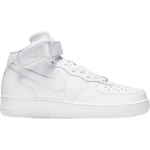 Nike, Klassieke Leren Sneakers Wit, Heren, Maat:38 1/2 EU