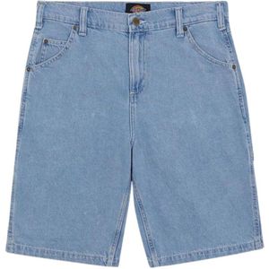 Dickies, Korte broeken, Heren, Blauw, W34, Denim, Korte Broeken voor Mannen en Vrouwen