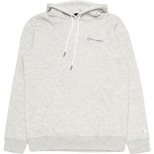 Champion, Heren Hoodie Katoen Polyester Monochroom Grijs, Heren, Maat:S