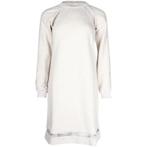 Chloé Pre-owned, Pre-owned Cotton dresses Wit, Dames, Maat:S
