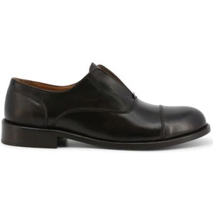 Duca di Morrone, Schoenen, Heren, Zwart, 45 EU, Leer, Leren lage schoenen lente/zomer collectie