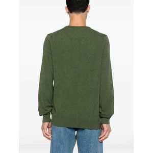 Ralph Lauren, Truien, Heren, Groen, L, Wol, Groene Sweatshirt Aw 24 Herenmode