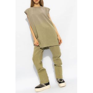 Rick Owens, Tops, Dames, Groen, S, Moncler x Rick Owens