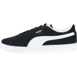 Puma, Schoenen, Heren, Zwart, 45 EU, Leer, Klassieke Suede Sneakers