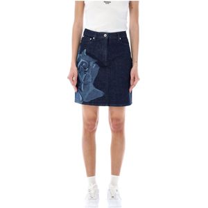 Kenzo, Skirts Blauw, Dames, Maat:W26