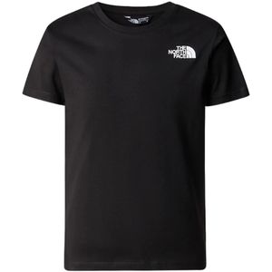 The North Face, Zwart Redbox Logo T-shirt Lente Collectie Zwart, Heren, Maat:S