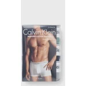 Calvin Klein, Ondergoed, Heren, Veelkleurig, S, Katoen, Moderne katoenen stretch trunk 3-pack