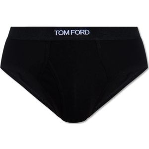 Tom Ford, Onderbroeken met logo Zwart, Heren, Maat:S