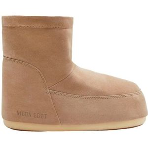 Moon Boot, Lage Veterschoenen - Bruin Bruin, Dames, Maat:35 EU