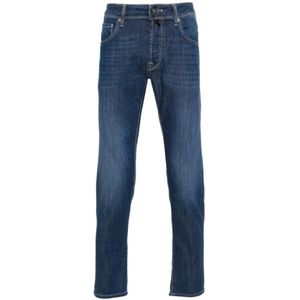Incotex, Jeans, Heren, Blauw, W33, Katoen, Jeans