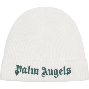 Palm Angels, Accessoires, unisex, Wit, M, Katoen, Hats & Caps