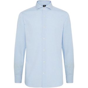 Boggi Milano, Overhemden, Heren, Veelkleurig, XL, Katoen, Regular Fit Geruite Katoenen Overhemd