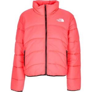 The North Face, Jassen, Dames, Rood, M, Polyester, Brillant Coral Donsjas