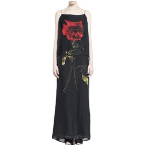 Alexander McQueen, Kleedjes, Dames, Zwart, S, Chiffon, Kleedjes