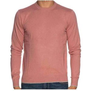 Armani Exchange, Truien, Heren, Roze, M, Katoen, Lange Mouw Trui Roze