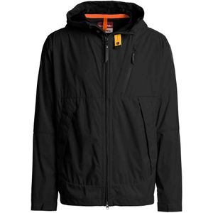 Parajumpers, Sport, Heren, Zwart, 3Xl, Wol, Lichte Wolk Windjack Zwart