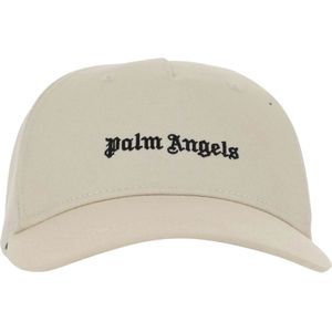 Palm Angels, Caps Beige, Heren, Maat:ONE Size