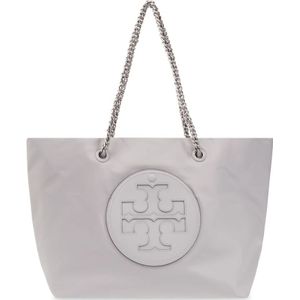 Tory Burch, ‘Ella’ shopper tas Grijs, Dames, Maat:ONE Size