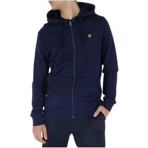 Lyle & Scott, Sweatshirts Blauw, Heren, Maat:L