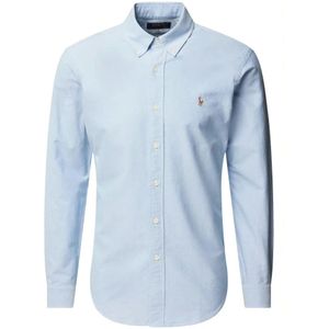 Ralph Lauren, Overhemden, Heren, Blauw, S, Katoen, Casual Overhemd