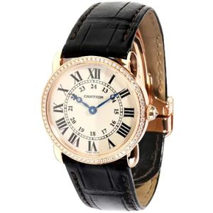 Cartier Vintage, Pre-owned, Dames, Roze, ONE Size, Pre-owned Rose Gold watches