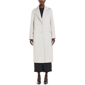 Max Mara Studio, Grijze Jassen voor Vrouwen Grijs, Dames, Maat:S