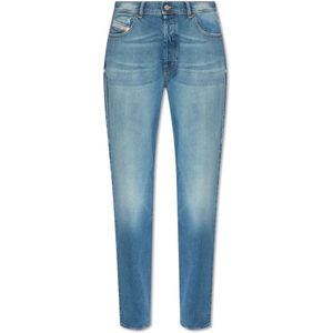 Diesel, Jeans, Dames, Blauw, W24 L32, Katoen, ‘1956 D-Tulip L.32’ jeans