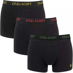 Lyle & Scott, Ondergoed, Heren, Zwart, M, Zwarte Boxershorts