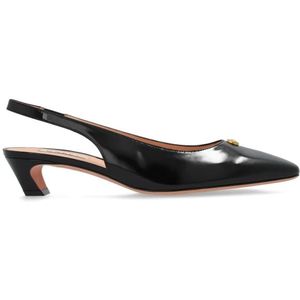 Bally, Schoenen, Dames, Zwart, 39 EU, Leer, Leren pumps