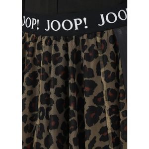 Joop!, Rokken, Dames, Zwart, M, Tule, Rok met Luipaardprint en Contrasterende Riem