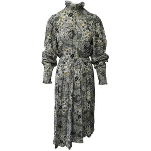 Isabel Marant Pre-owned, Pre-owned Viscose dresses Veelkleurig, Dames, Maat:S