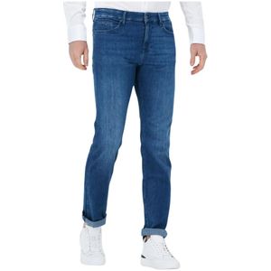 Hugo Boss, Jeans, Heren, Blauw, W34 L34, Slim Fit Jeans Delaware 3 Blauw