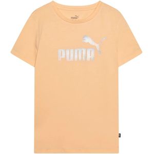 Puma, Oranje Summer Daze T-shirt Oranje, Dames, Maat:M