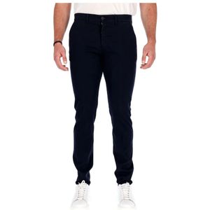 Harmont & Blaine, Broeken, Heren, Blauw, 2Xl, Katoen, Pantalone Chino con tasche uomo Harmontblaine Chino Basico Narrow Wni 300053021 BLU Navy