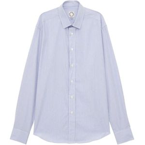Ines De La Fressange Paris, Overhemden, Heren, Blauw, 3Xl, Katoen, Blouses & Shirts