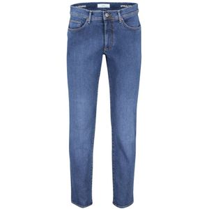 Brax, Blauwe Denim Jeans Blauw, Heren, Maat:W33 L36