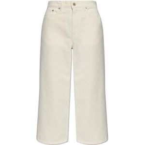 Kenzo, Hoge taille jeans Wit, Dames, Maat:W27