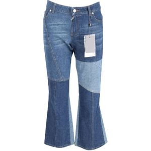 Alexander McQueen Pre-owned, Pre-owned, Dames, Blauw, M, Katoen, Pre-owned Cotton jeans
