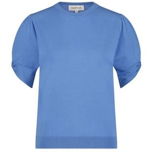 Fabienne Chapot, Molly Twist Pullover Blauw, Dames, Maat:XS