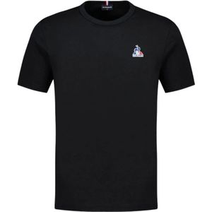 le coq sportif, Tops, Heren, Zwart, S, Essential Tee Shirt Collection