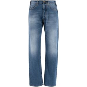 Cycle, Jeans, Heren, Blauw, W32, Denim, Lichte Denim Jeans Regular Fit